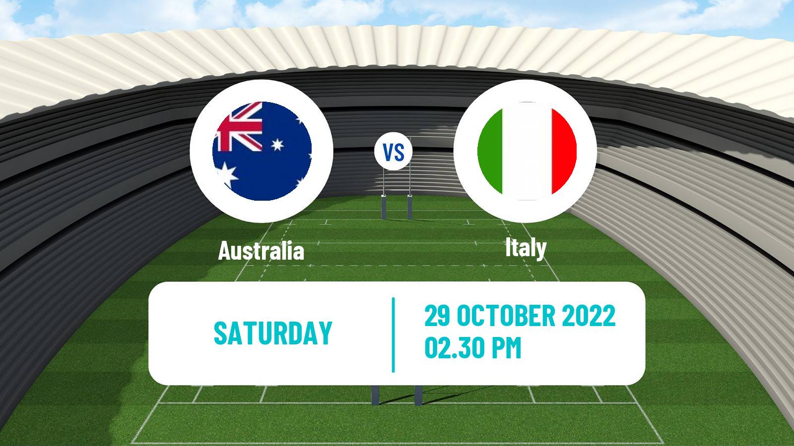 Rugby league Rugby League World Cup Australia - Italy