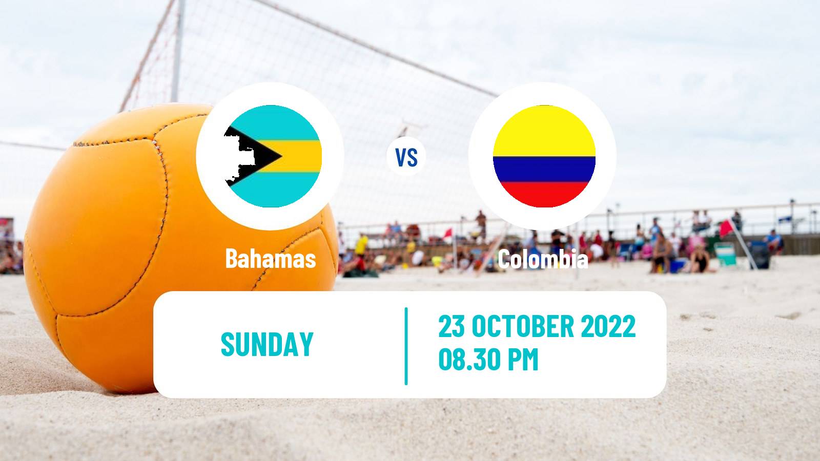 Beach soccer Beach Soccer Bahamas - Colombia