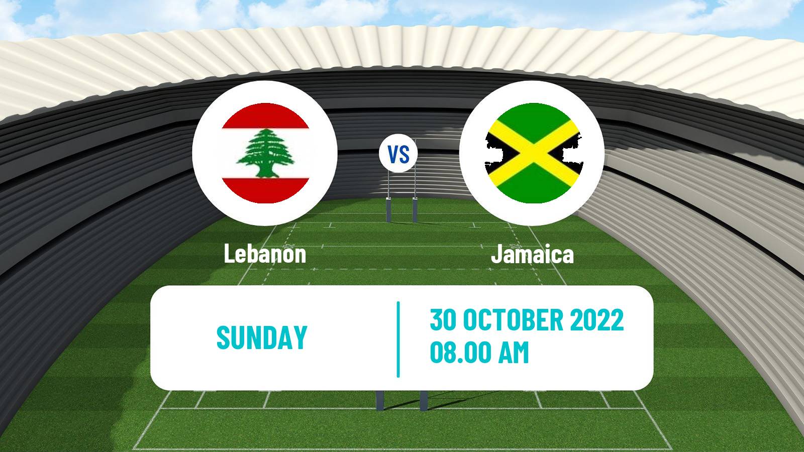 Rugby league Rugby League World Cup Lebanon - Jamaica