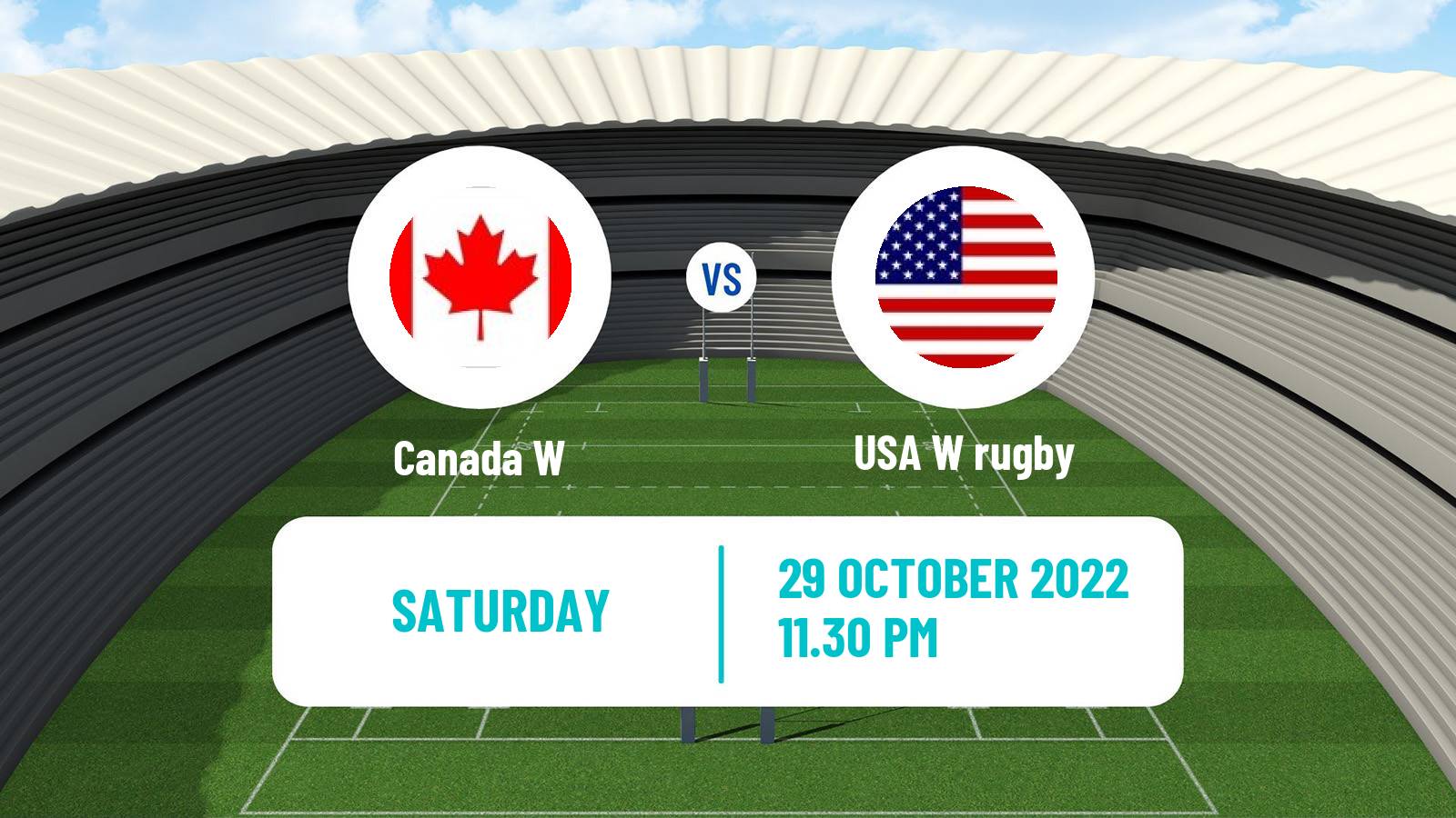 Rugby union World Cup Rugby Union Women Canada W - USA W