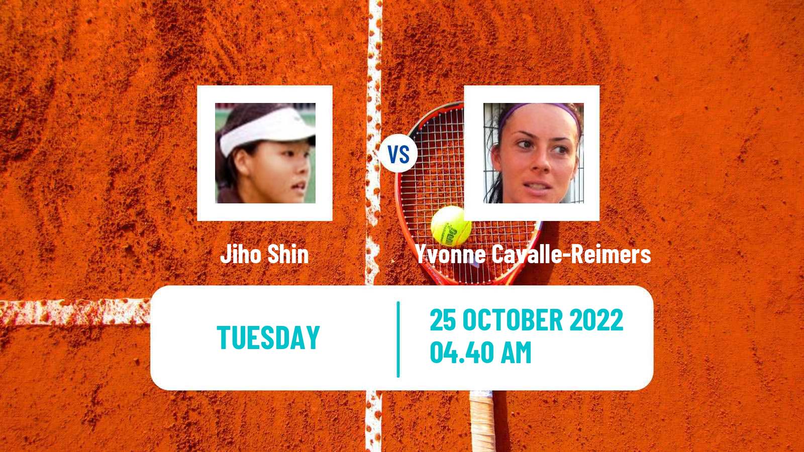 Tennis ITF Tournaments Jiho Shin - Yvonne Cavalle-Reimers