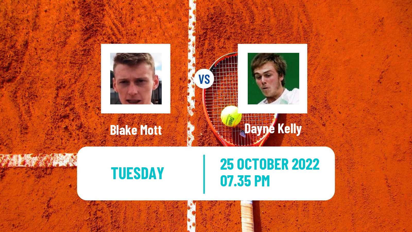 Tennis ATP Challenger Blake Mott - Dayne Kelly