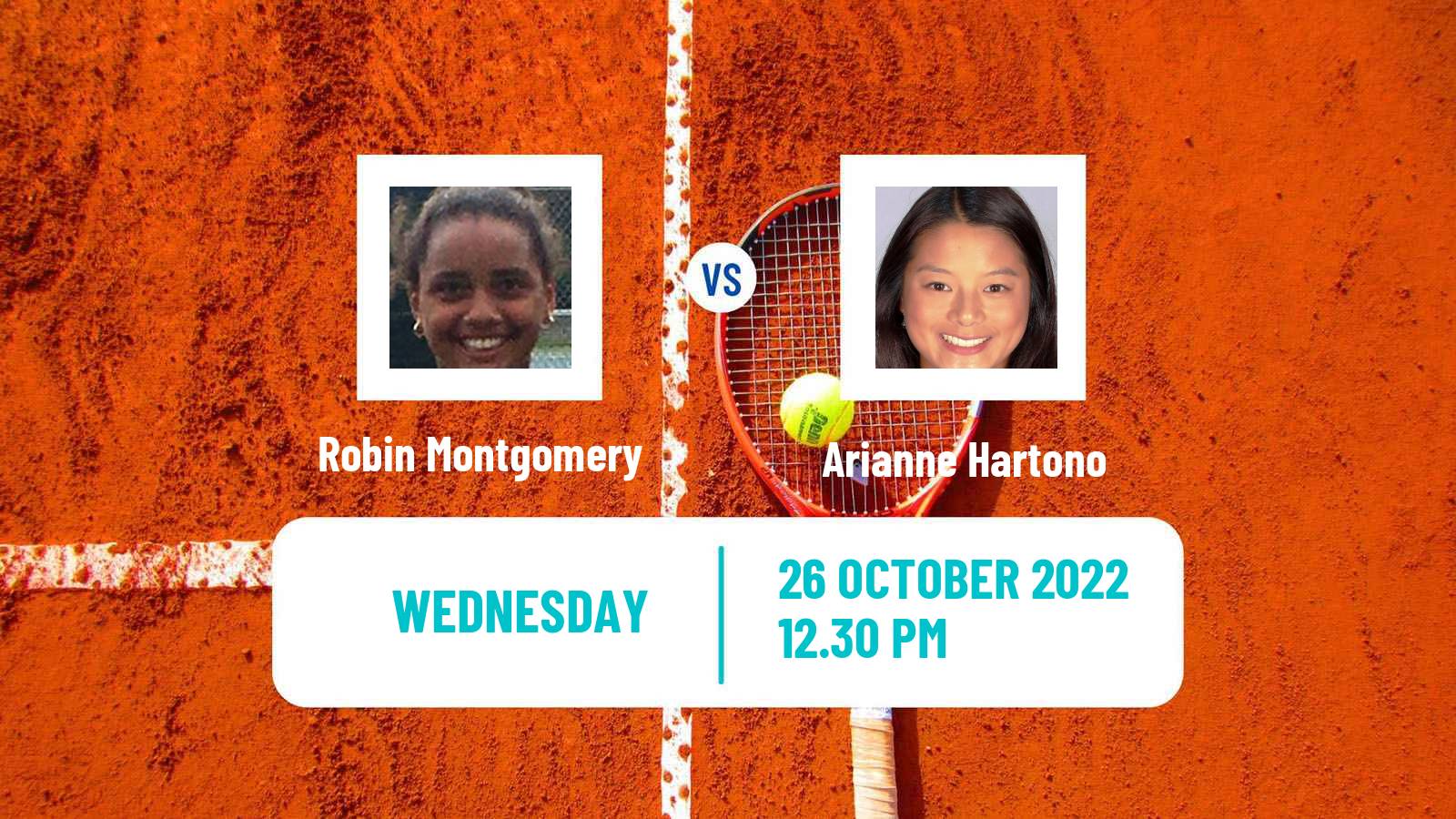 Tennis ITF Tournaments Robin Montgomery - Arianne Hartono