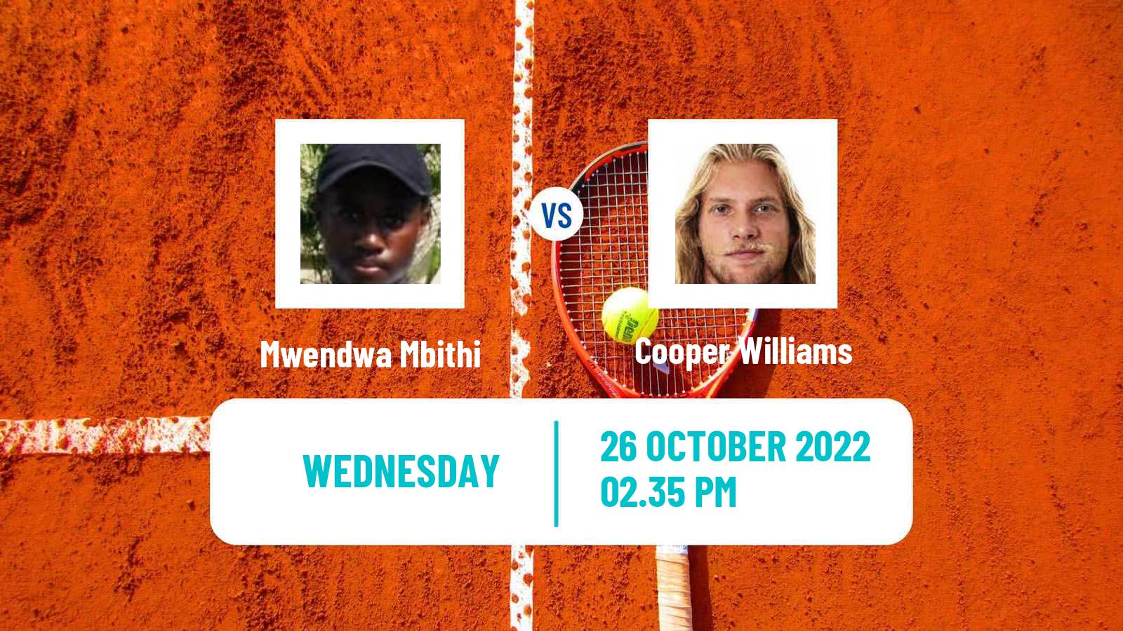 Tennis ITF Tournaments Mwendwa Mbithi - Kütahya