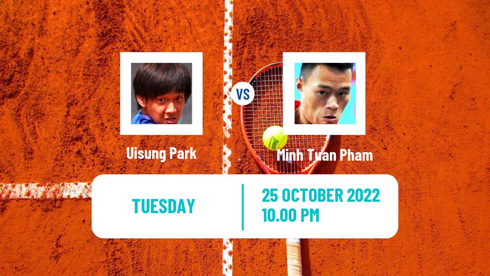 Tennis ITF Tournaments Uisung Park - Minh Tuan Pham