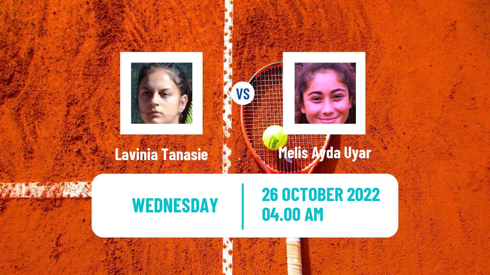 Tennis ITF Tournaments Lavinia Tanasie - Melis Ayda Uyar