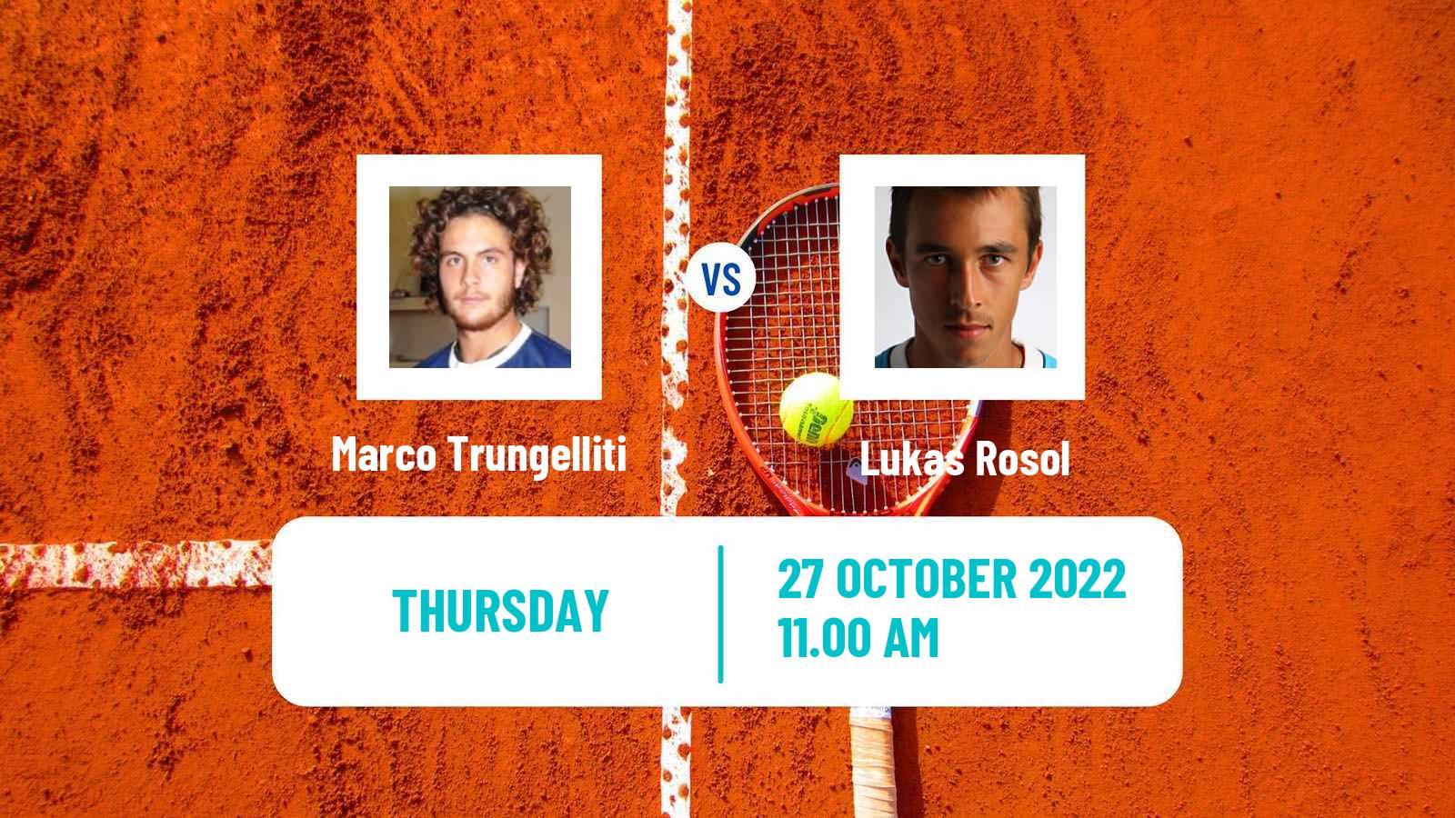 Tennis ATP Challenger Marco Trungelliti - Lukas Rosol