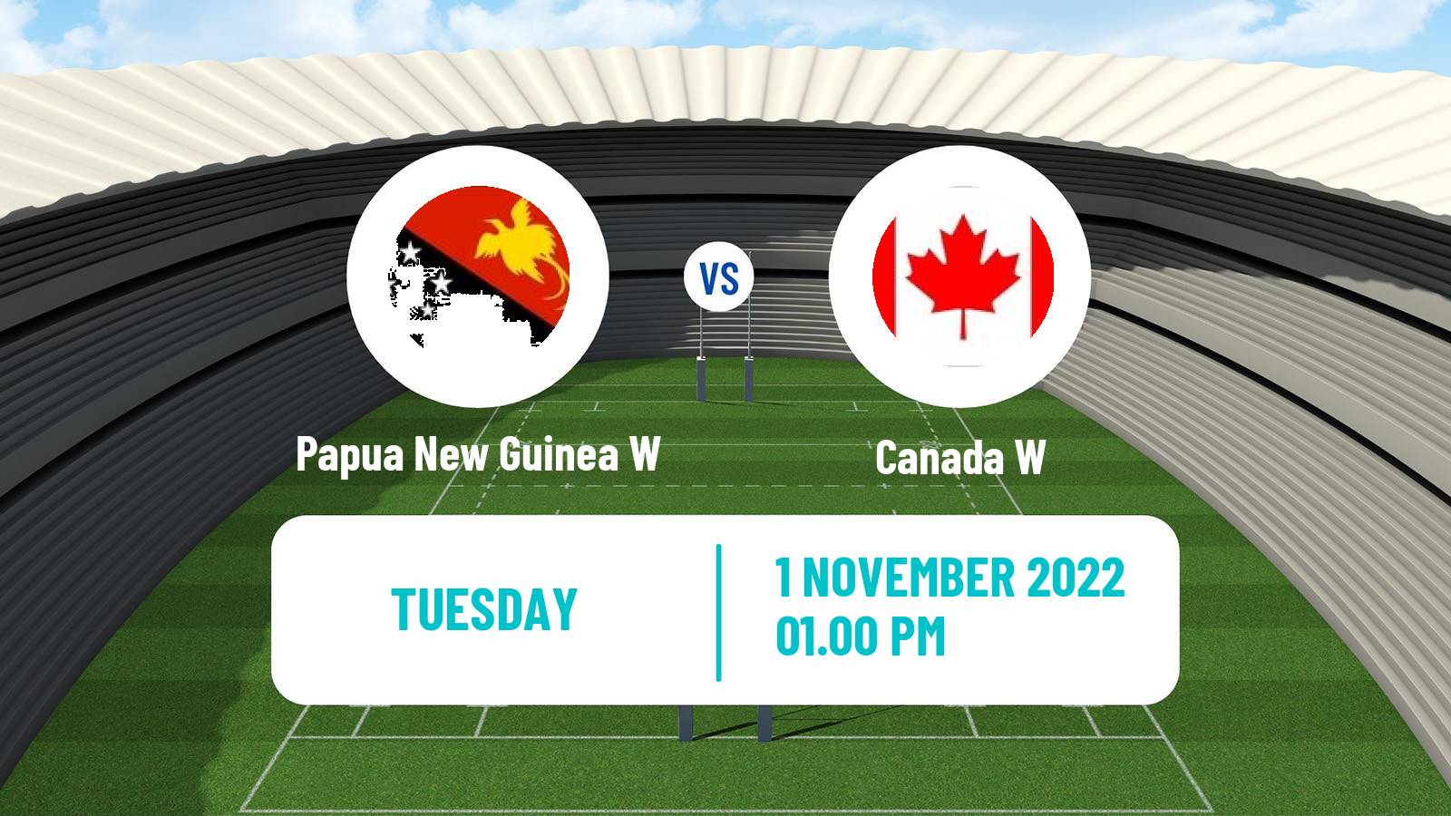 Rugby league World Cup Rugby League Women Papua New Guinea W - Canada W