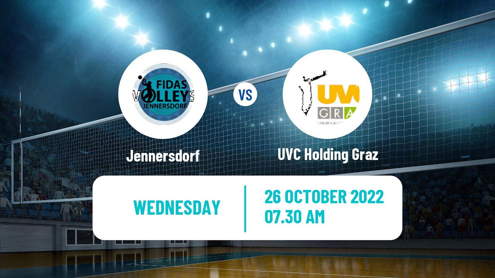 Volleyball Austrian Cup Volleyball Women Jennersdorf - UVC Holding Graz