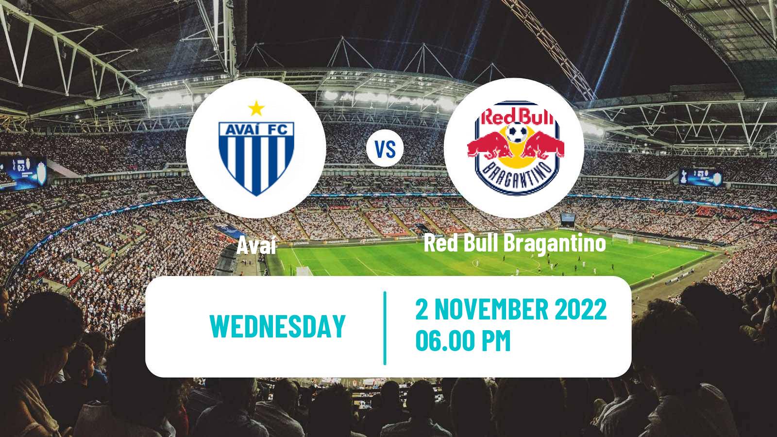 Soccer Brazilian Serie A Avaí - Red Bull Bragantino