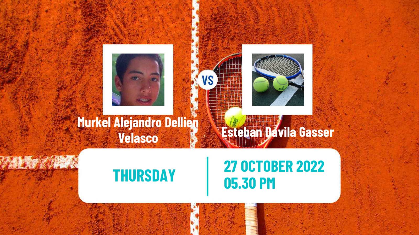 Tennis ITF Tournaments Murkel Alejandro Dellien Velasco - Esteban Davila Gasser