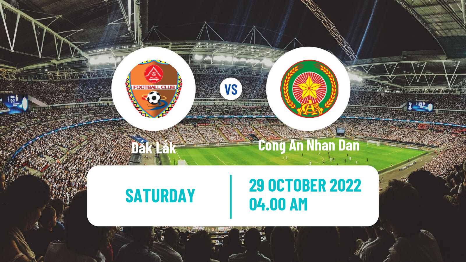 Soccer Vietnamese V League 2 Đắk Lắk - Cong An Ha Noi