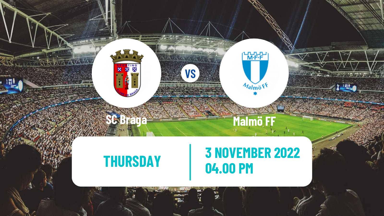 Soccer UEFA Europa League Braga - Malmö