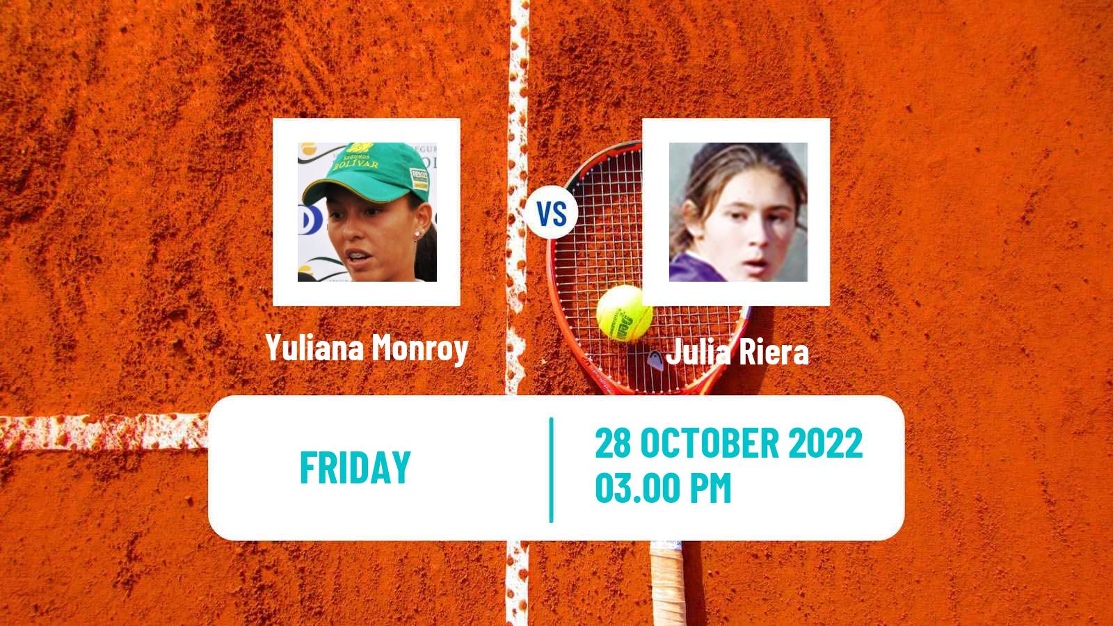 Tennis ITF Tournaments Yuliana Monroy - Julia Riera