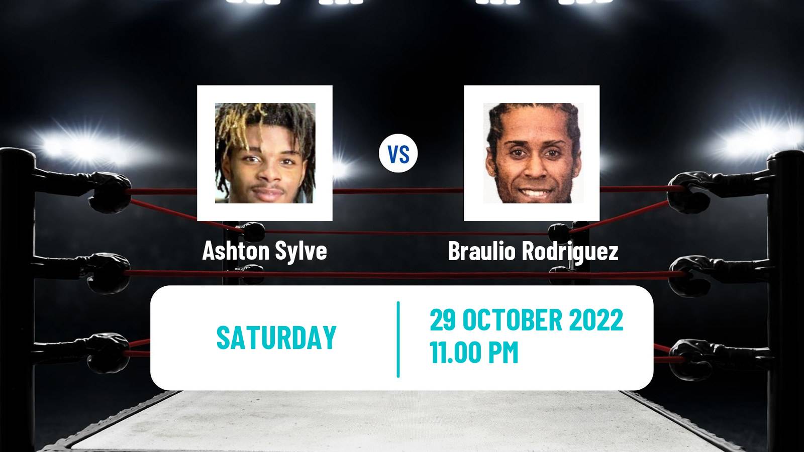 Boxing Boxing Ashton Sylve - Braulio Rodriguez