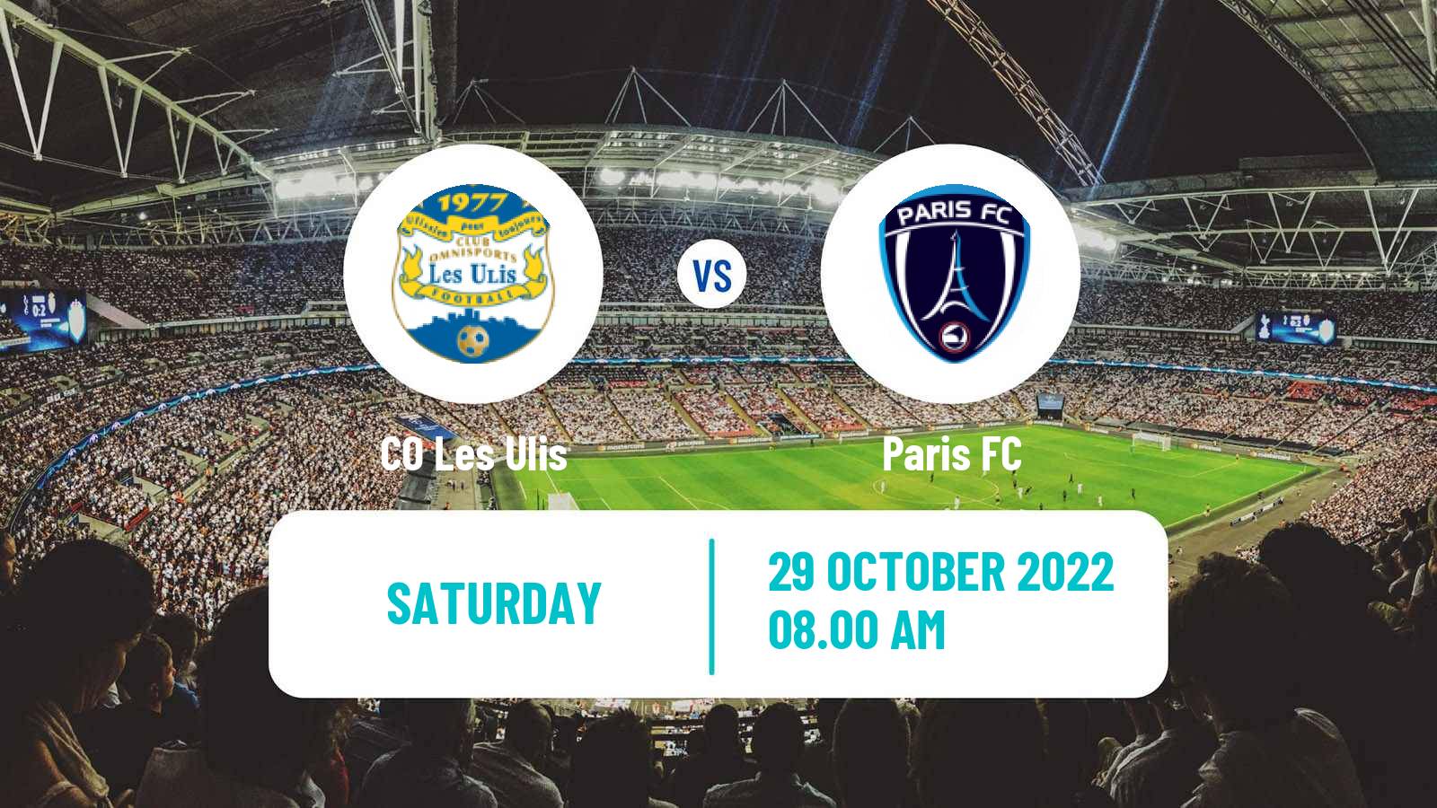 Soccer Coupe De France Les Ulis - Paris FC