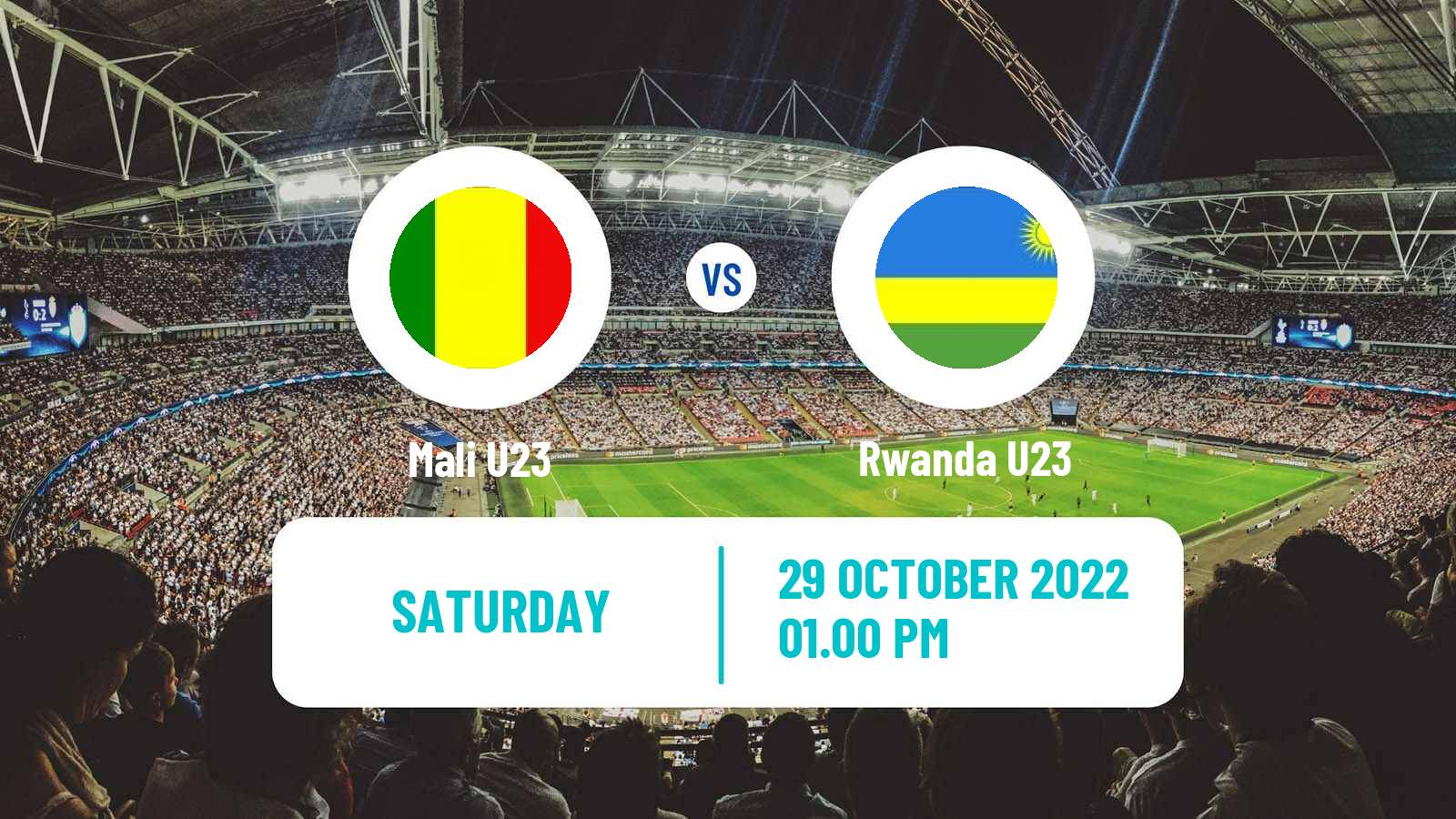 Soccer Africa Cup of Nations U23 Mali U23 - Rwanda U23