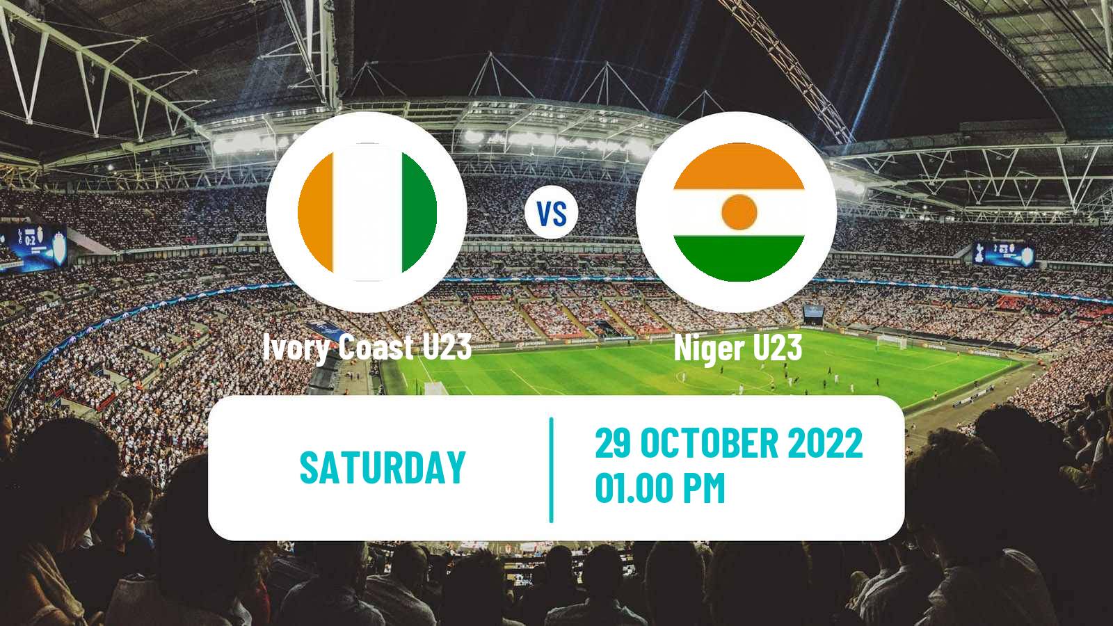 Soccer Africa Cup of Nations U23 Ivory Coast U23 - Niger U23