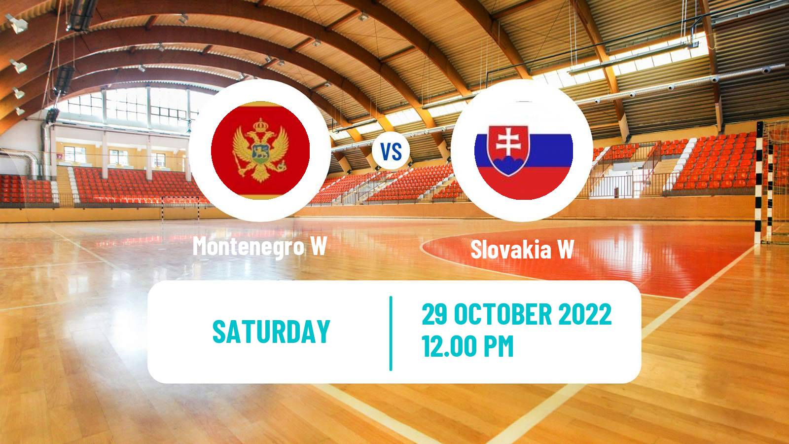 Handball Friendly International Handball Women Montenegro W - Slovakia W