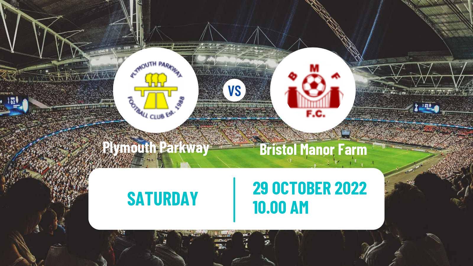 Soccer English FA Trophy Plymouth Parkway - Bristol Manor Farm