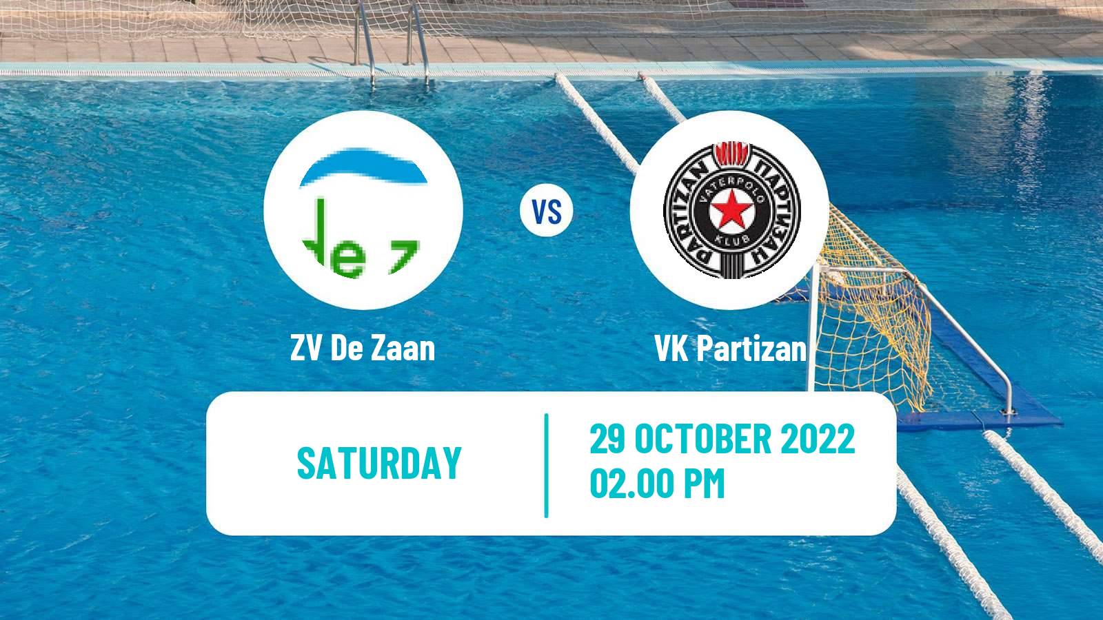 Water polo Euro Cup Water Polo De Zaan - Partizan