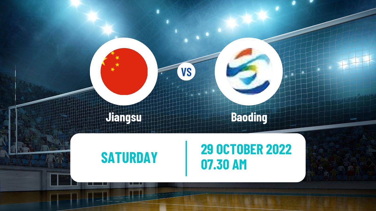 Volleyball Chinese CVL Jiangsu - Baoding