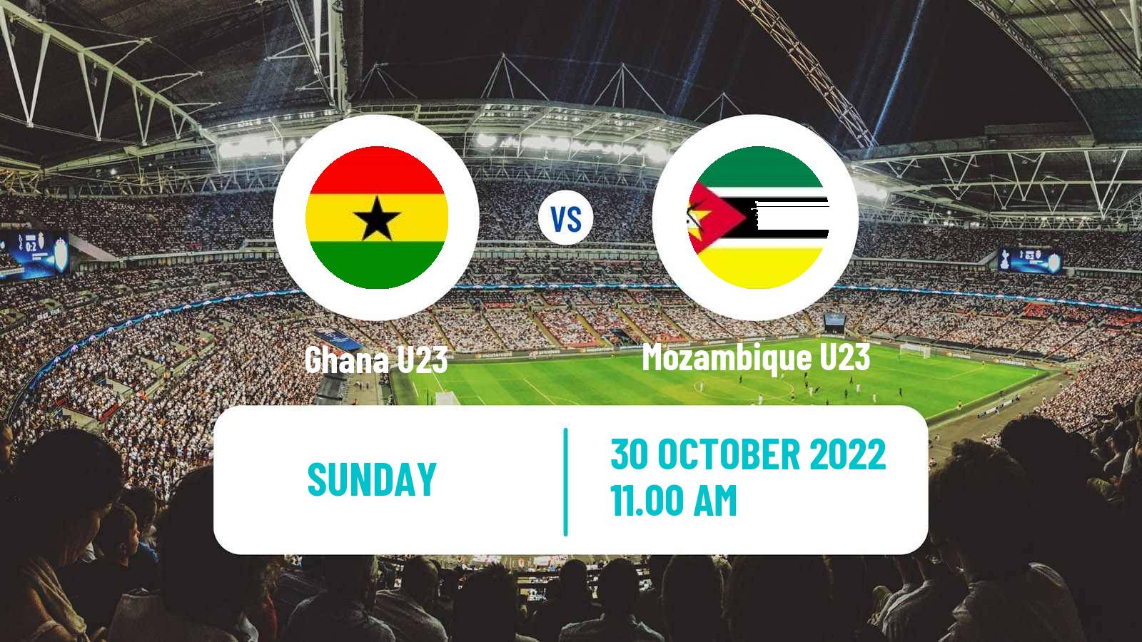 Soccer Africa Cup of Nations U23 Ghana U23 - Mozambique U23