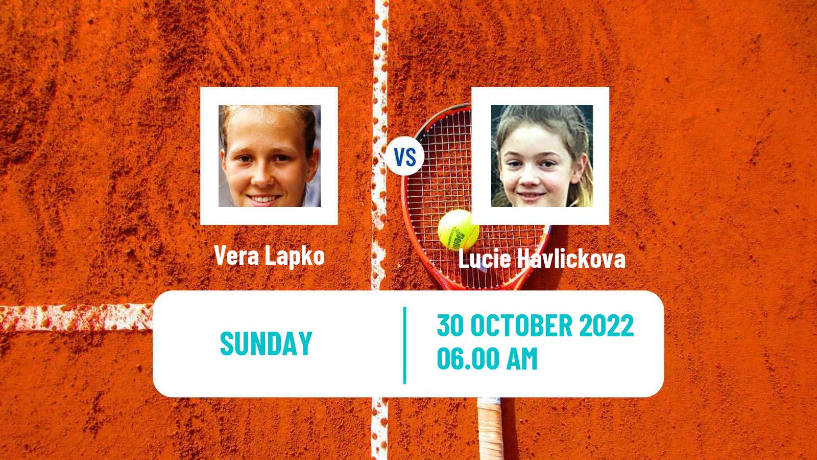 Tennis ITF Tournaments Vera Lapko - Lucie Havlickova