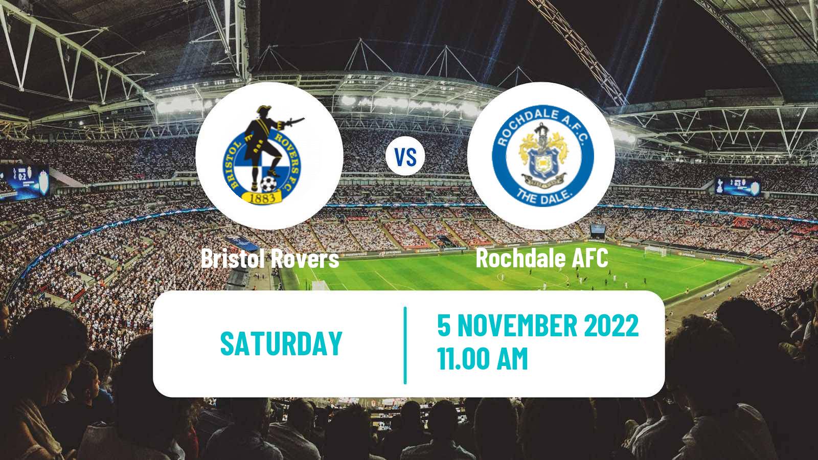 Soccer English FA Cup Bristol Rovers - Rochdale