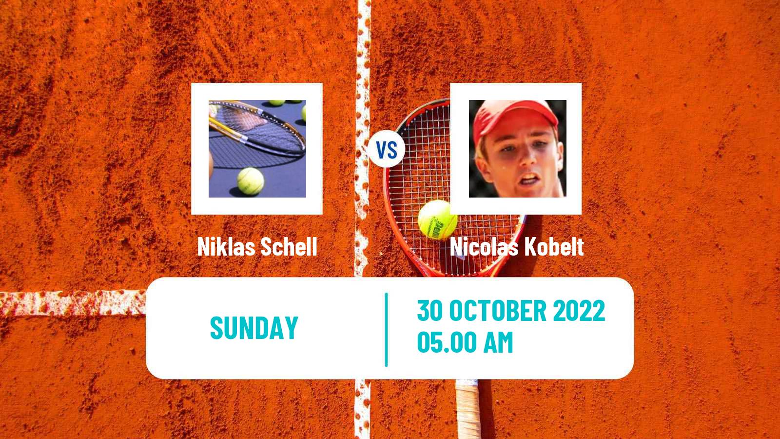Tennis ITF Tournaments Niklas Schell - Nicolas Kobelt