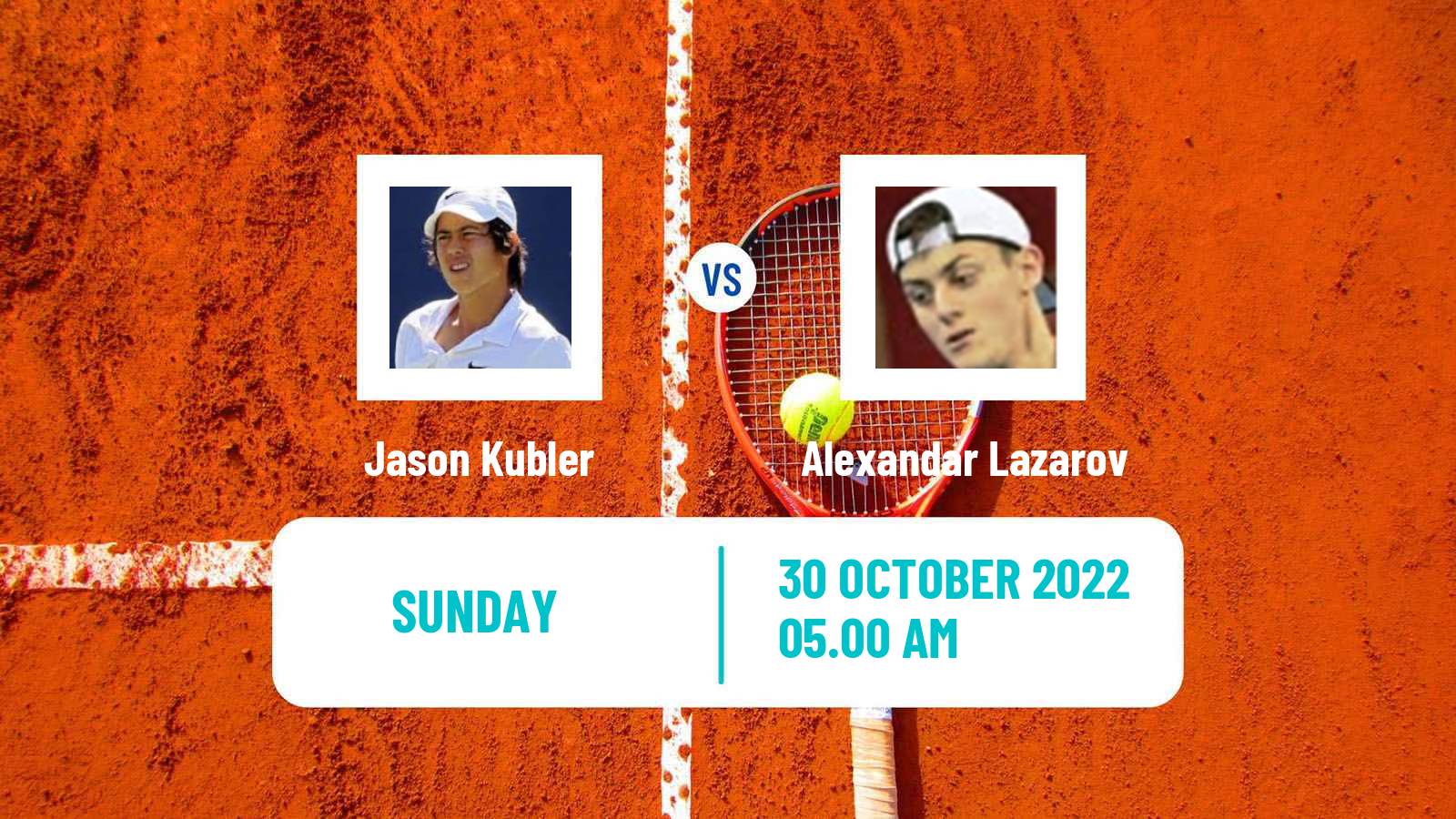 Tennis ATP Challenger Jason Kubler - Alexandar Lazarov