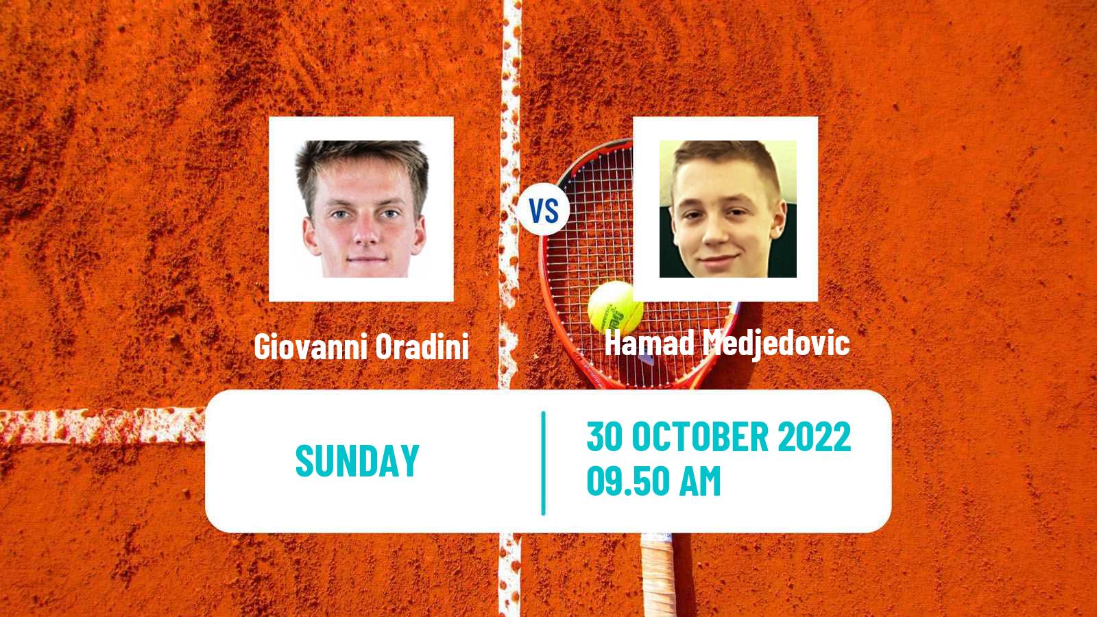 Tennis ATP Challenger Giovanni Oradini - Hamad Medjedovic