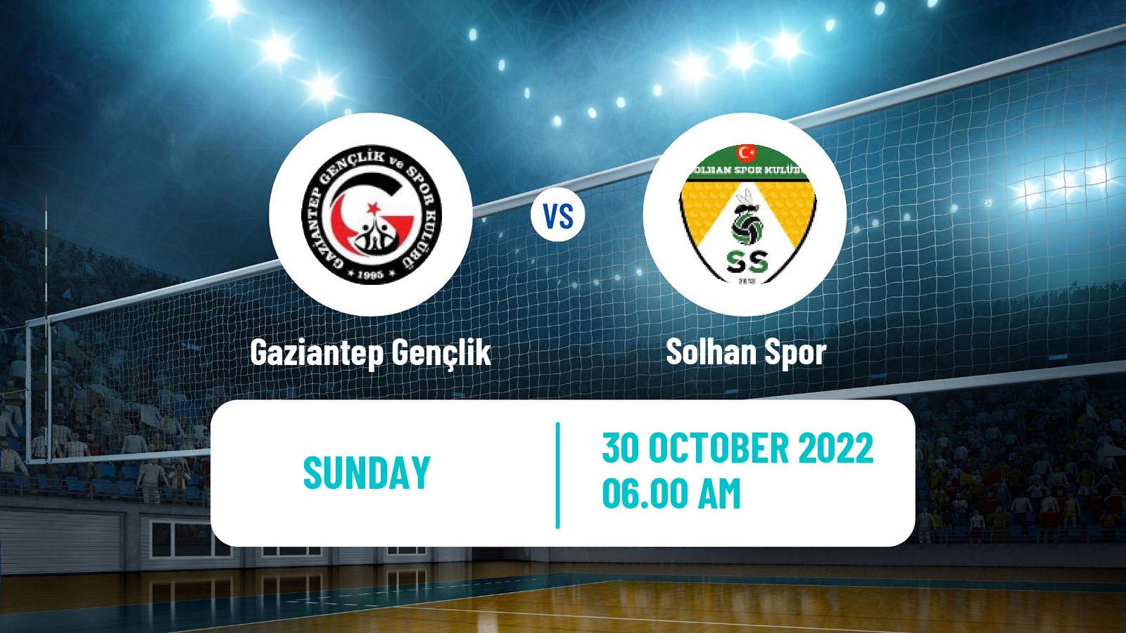 Volleyball Turkish 1 Ligi Volleyball Gaziantep Gençlik - Solhan Spor