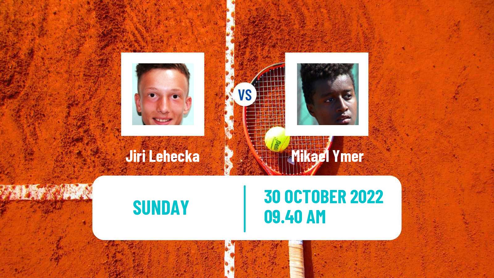 Tennis ATP Paris Jiri Lehecka - Mikael Ymer