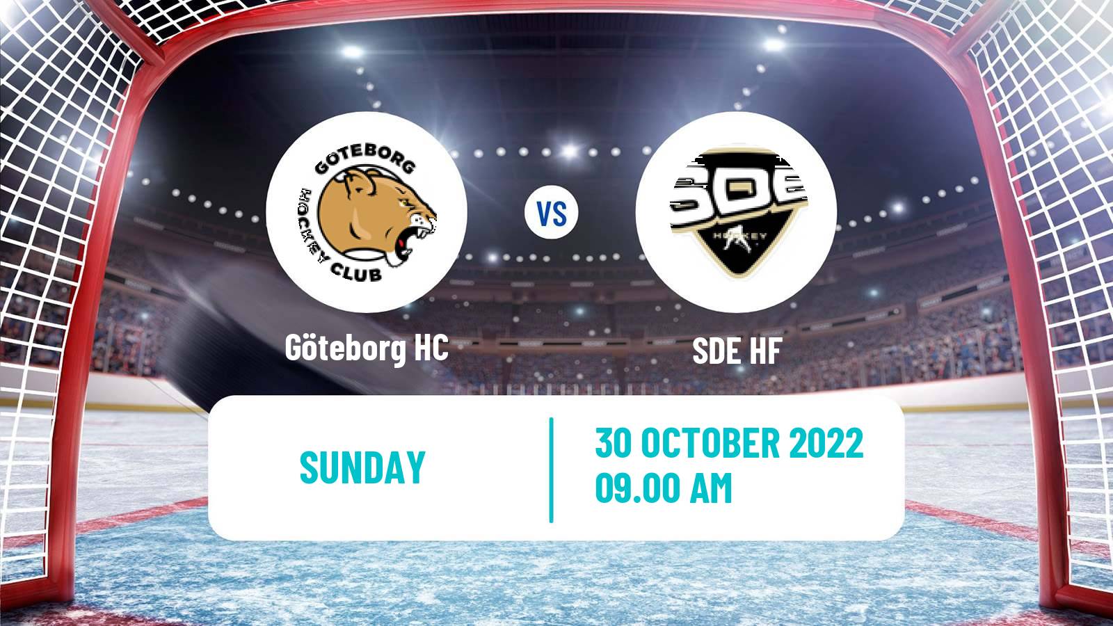 Hockey Swedish SDHL Women Göteborg - SDE HF