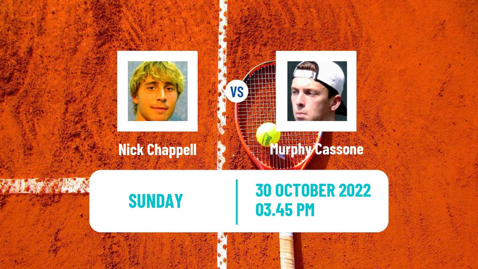Tennis ATP Challenger Nick Chappell - Murphy Cassone