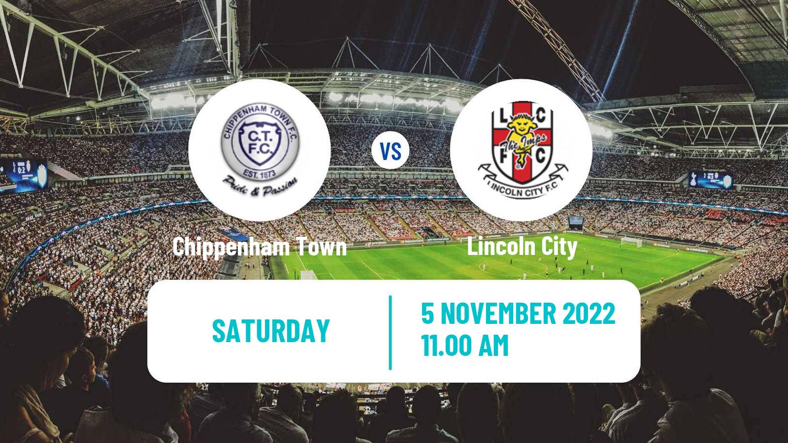 Soccer English FA Cup Chippenham Town - Lincoln City
