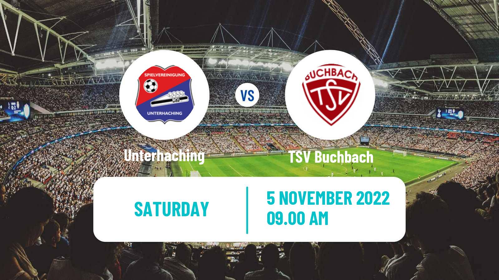 Soccer German Regionalliga Bayern Unterhaching - Buchbach