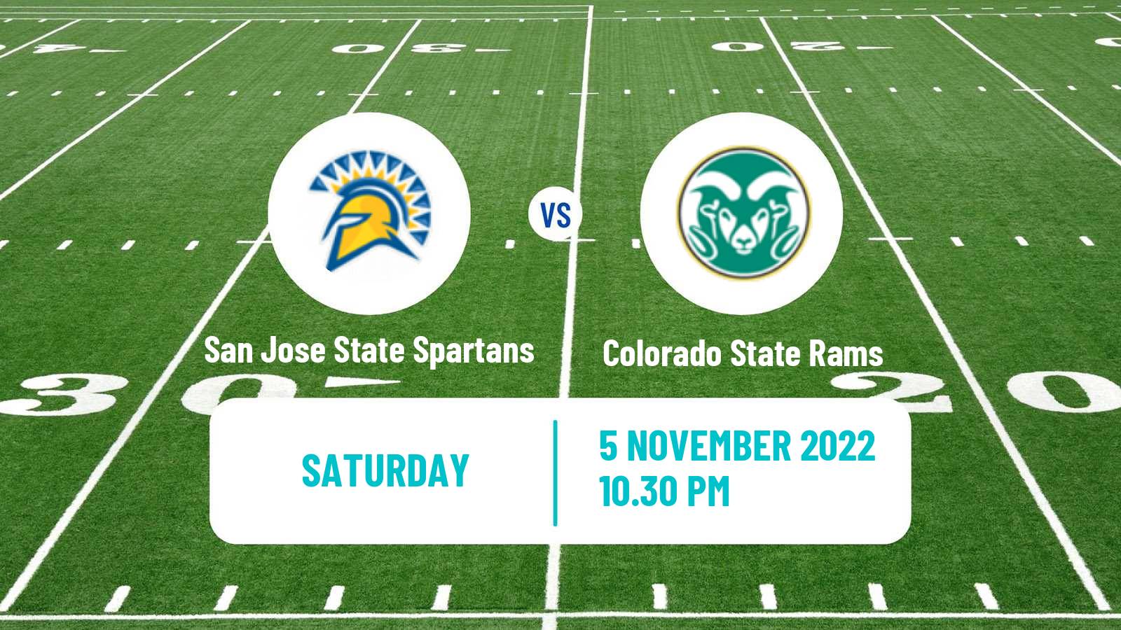 American football NCAA College Football San Jose State Spartans - Colorado State Rams