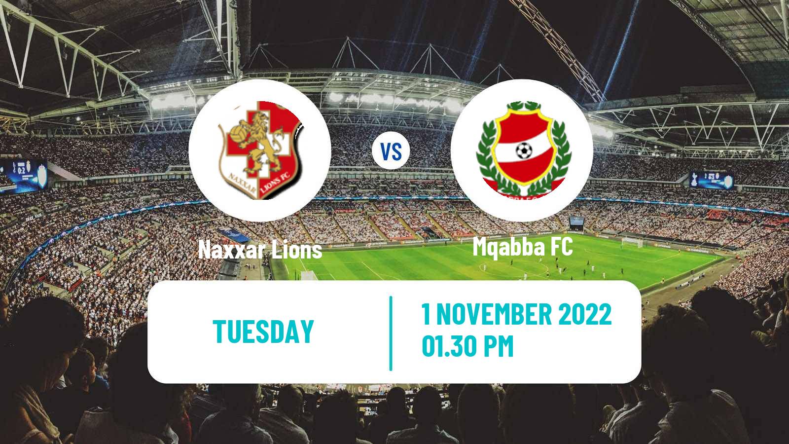 Soccer Maltese Challenge League Naxxar Lions - Mqabba