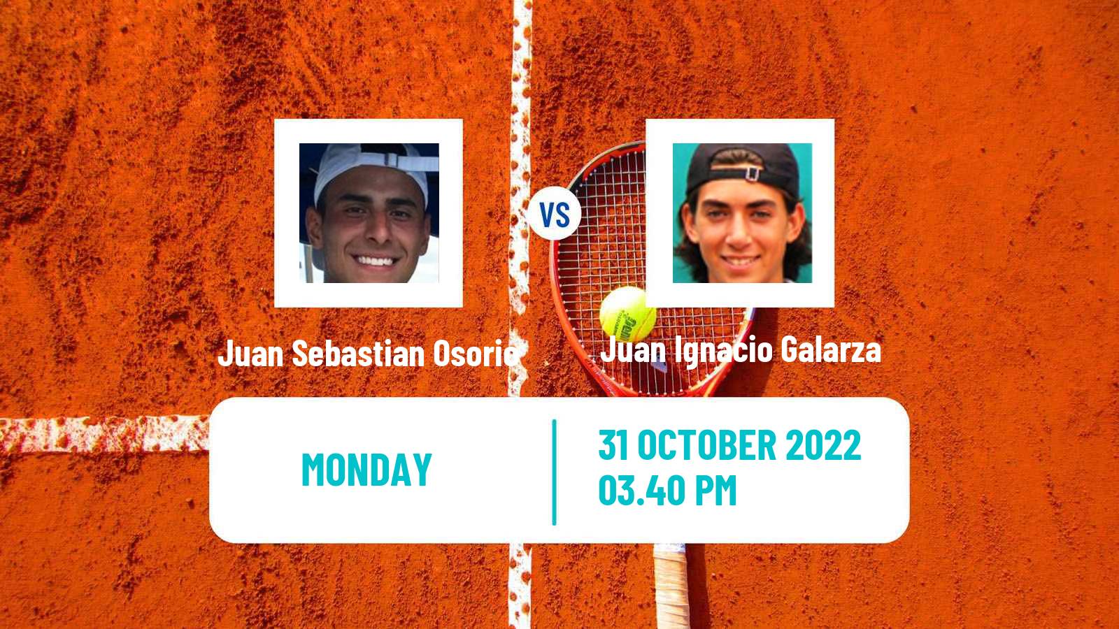 Tennis ATP Challenger Juan Sebastian Osorio - Juan Ignacio Galarza
