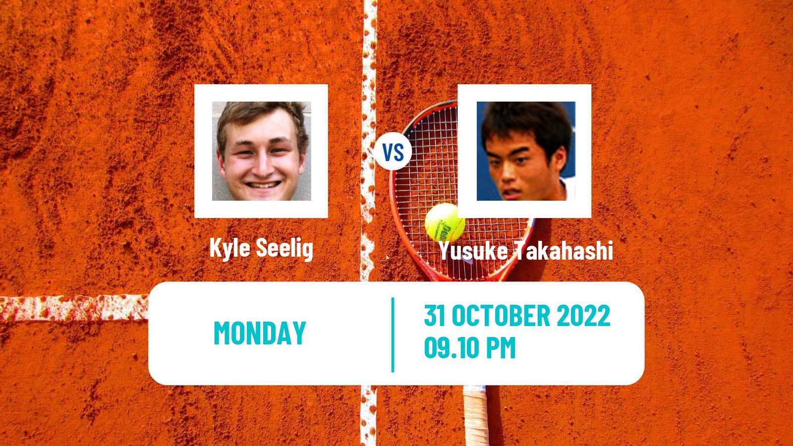 Tennis ATP Challenger Kyle Seelig - Yusuke Takahashi