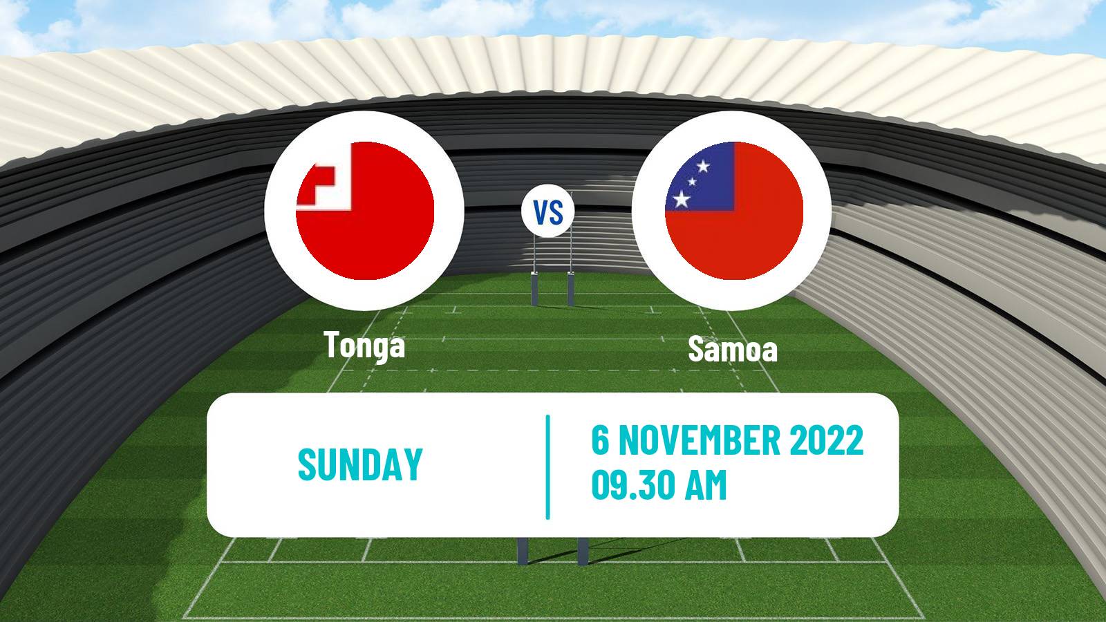 Rugby league Rugby League World Cup Tonga - Samoa