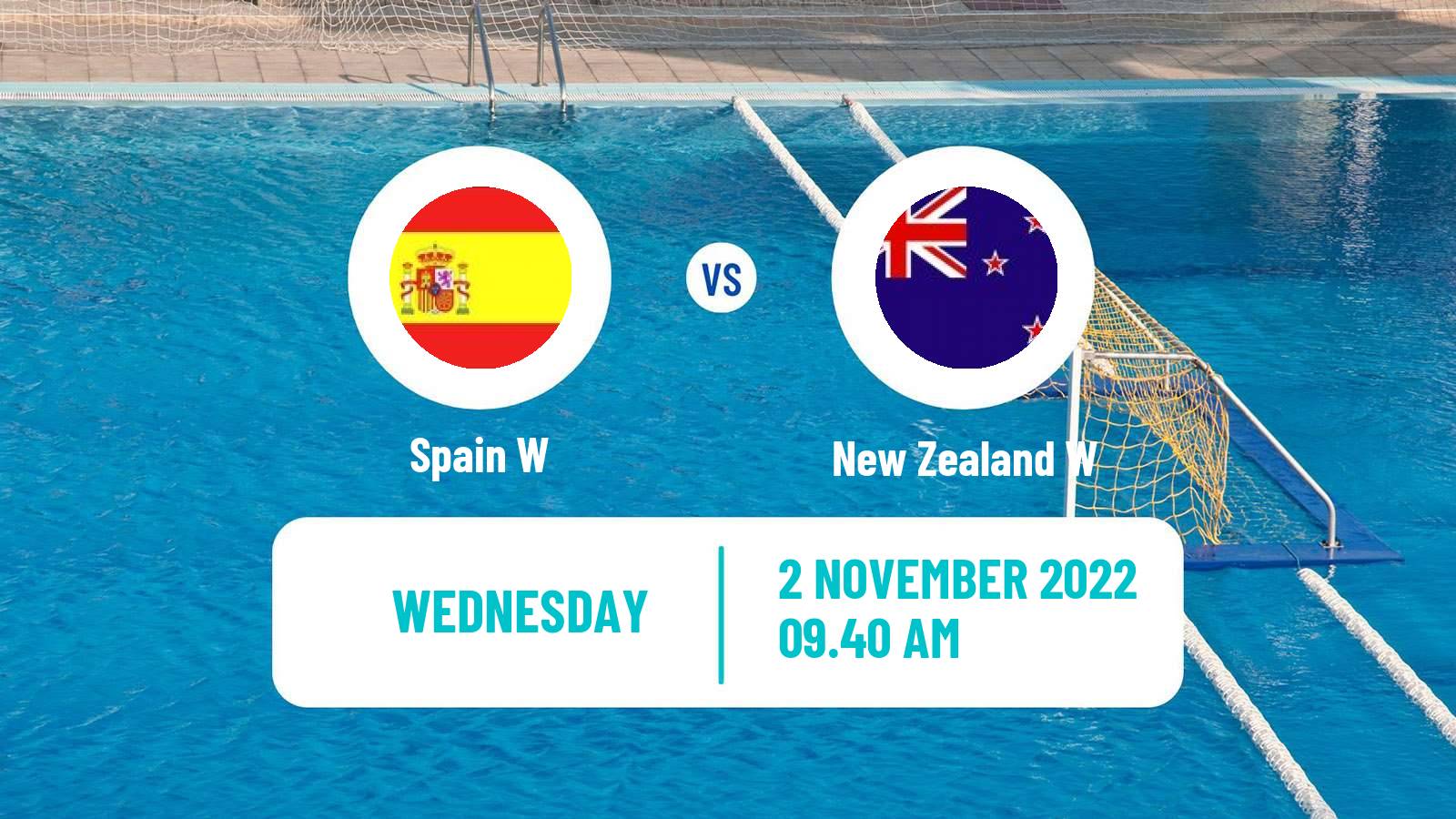 Water polo World League Water Polo Women Spain W - New Zealand W