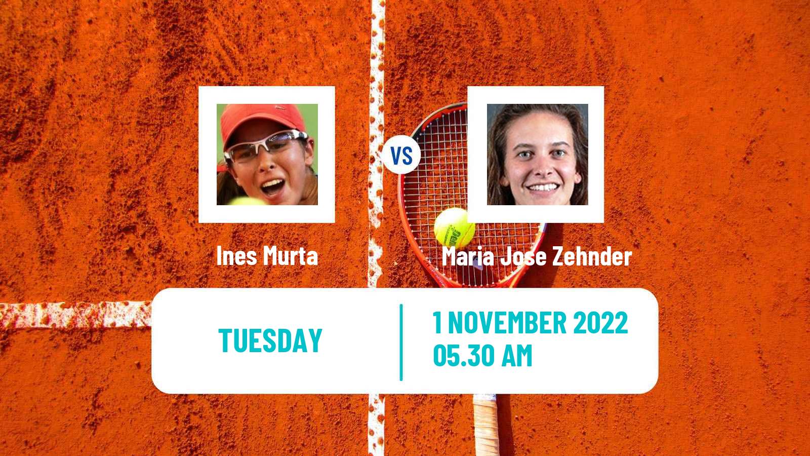 Tennis ITF Tournaments Ines Murta - Maria Jose Zehnder