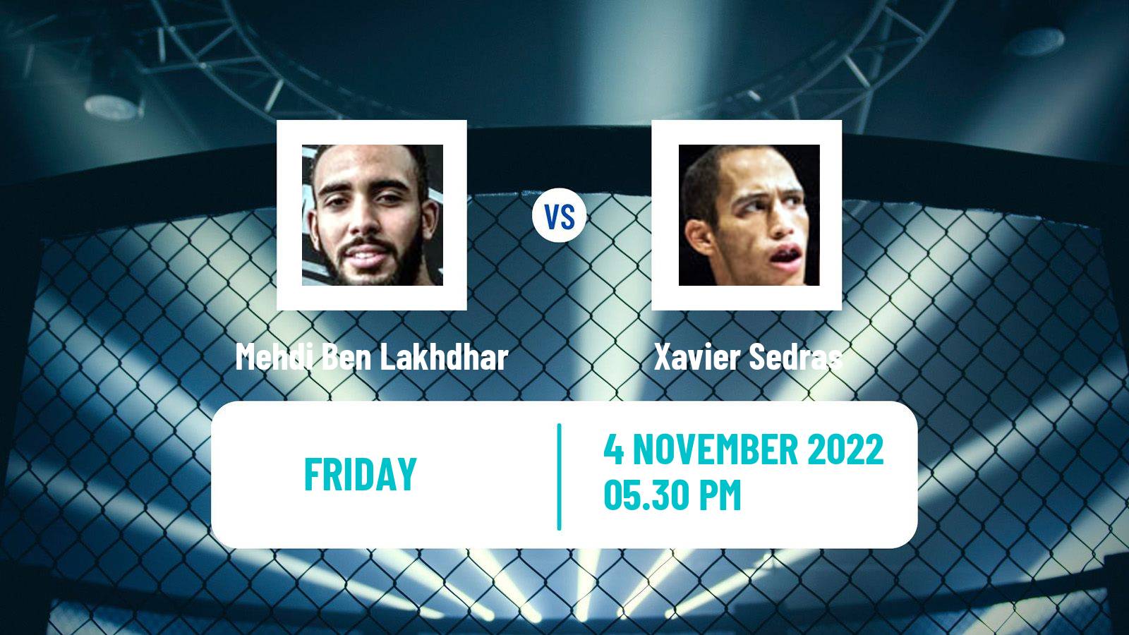 MMA MMA Mehdi Ben Lakhdhar - Xavier Sedras