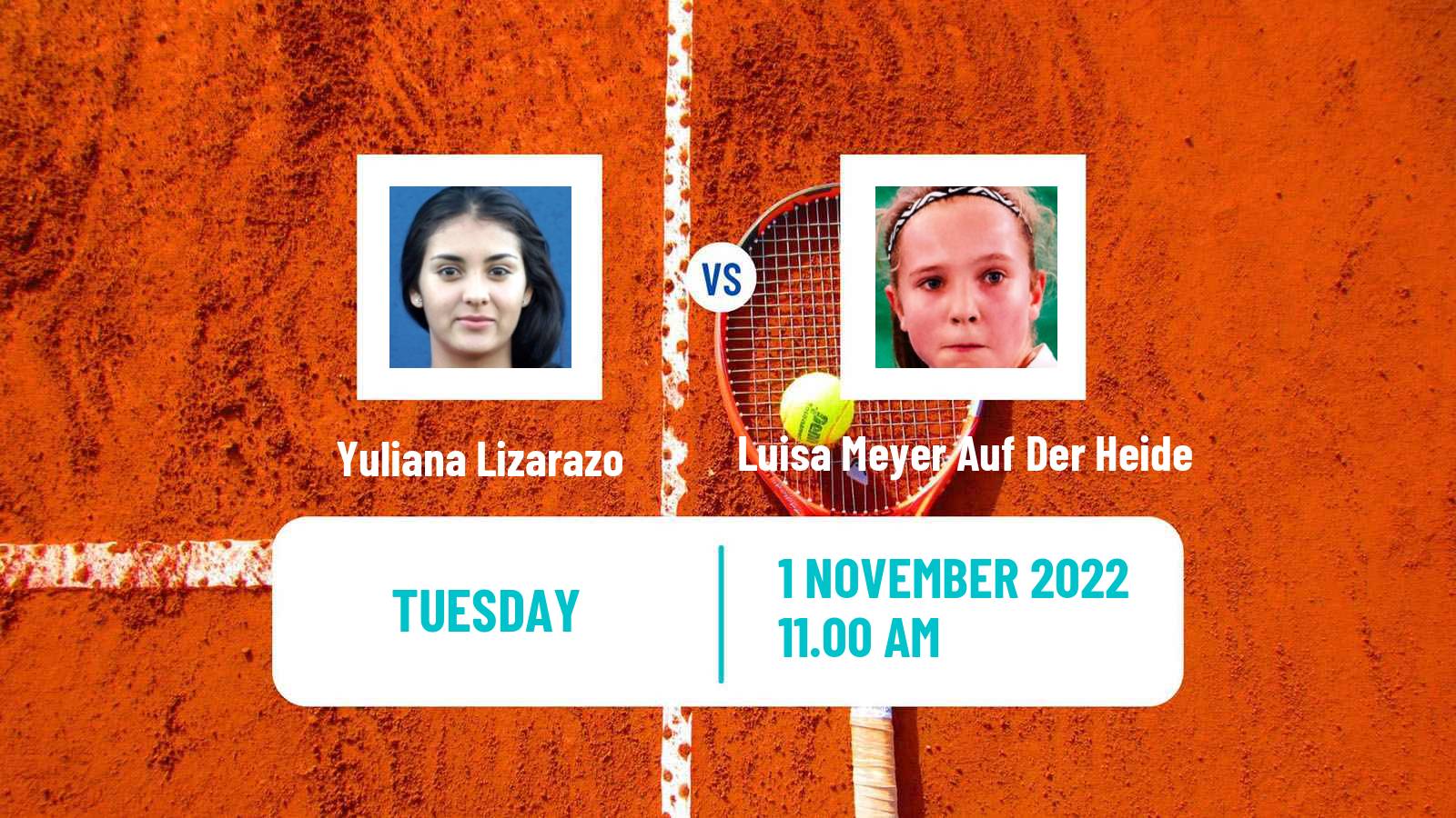 Tennis ITF Tournaments Yuliana Lizarazo - Luisa Meyer Auf Der Heide