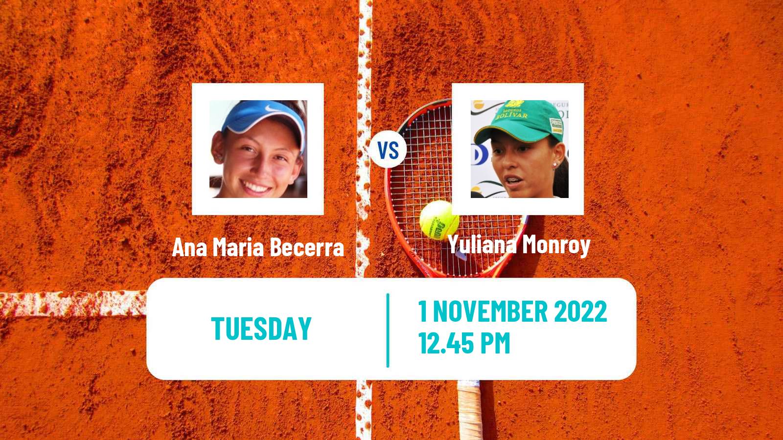 Tennis ITF Tournaments Ana Maria Becerra - Yuliana Monroy