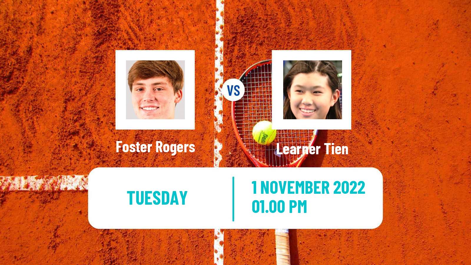 Tennis ITF Tournaments Foster Rogers - Learner Tien