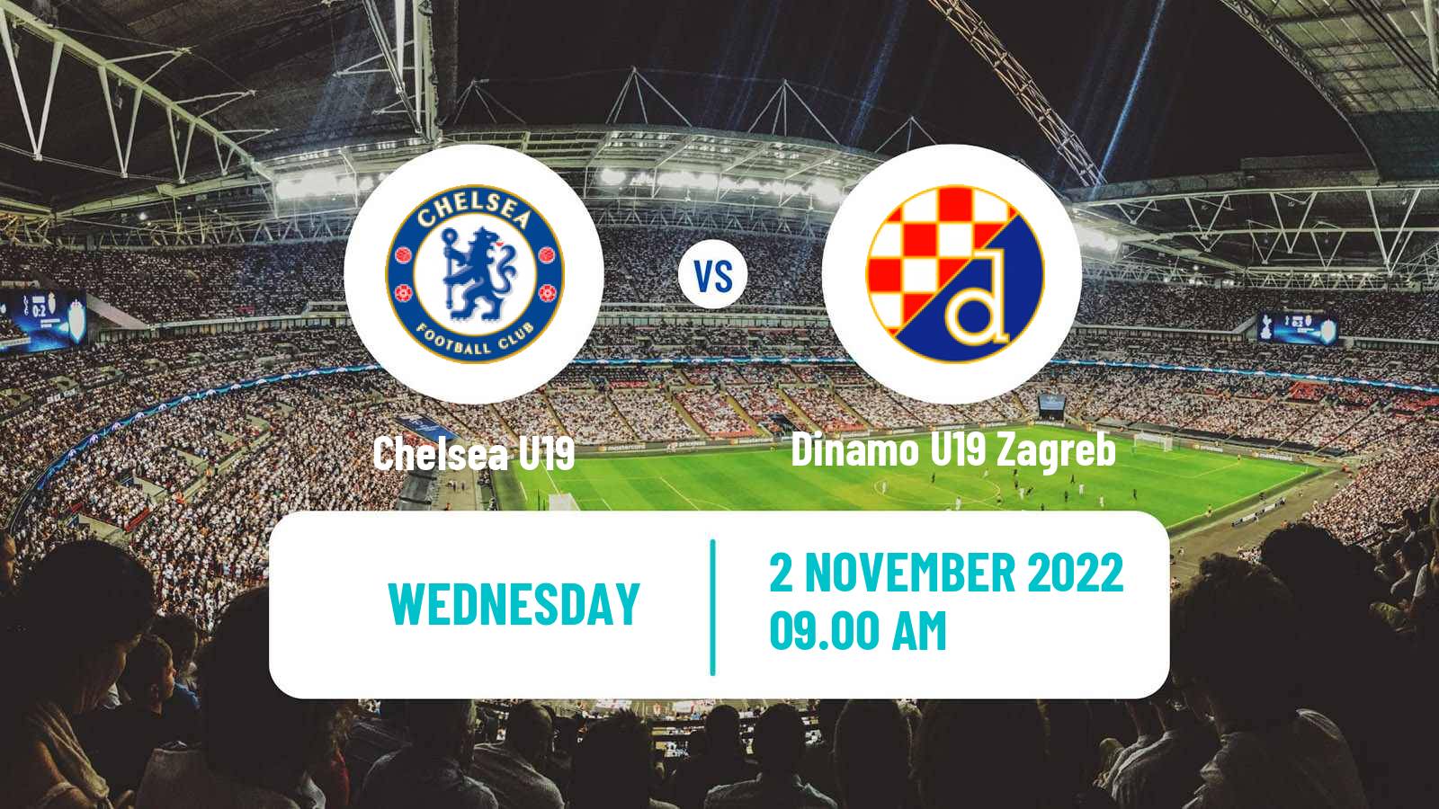 Soccer UEFA Youth League Chelsea U19 - Dinamo U19 Zagreb